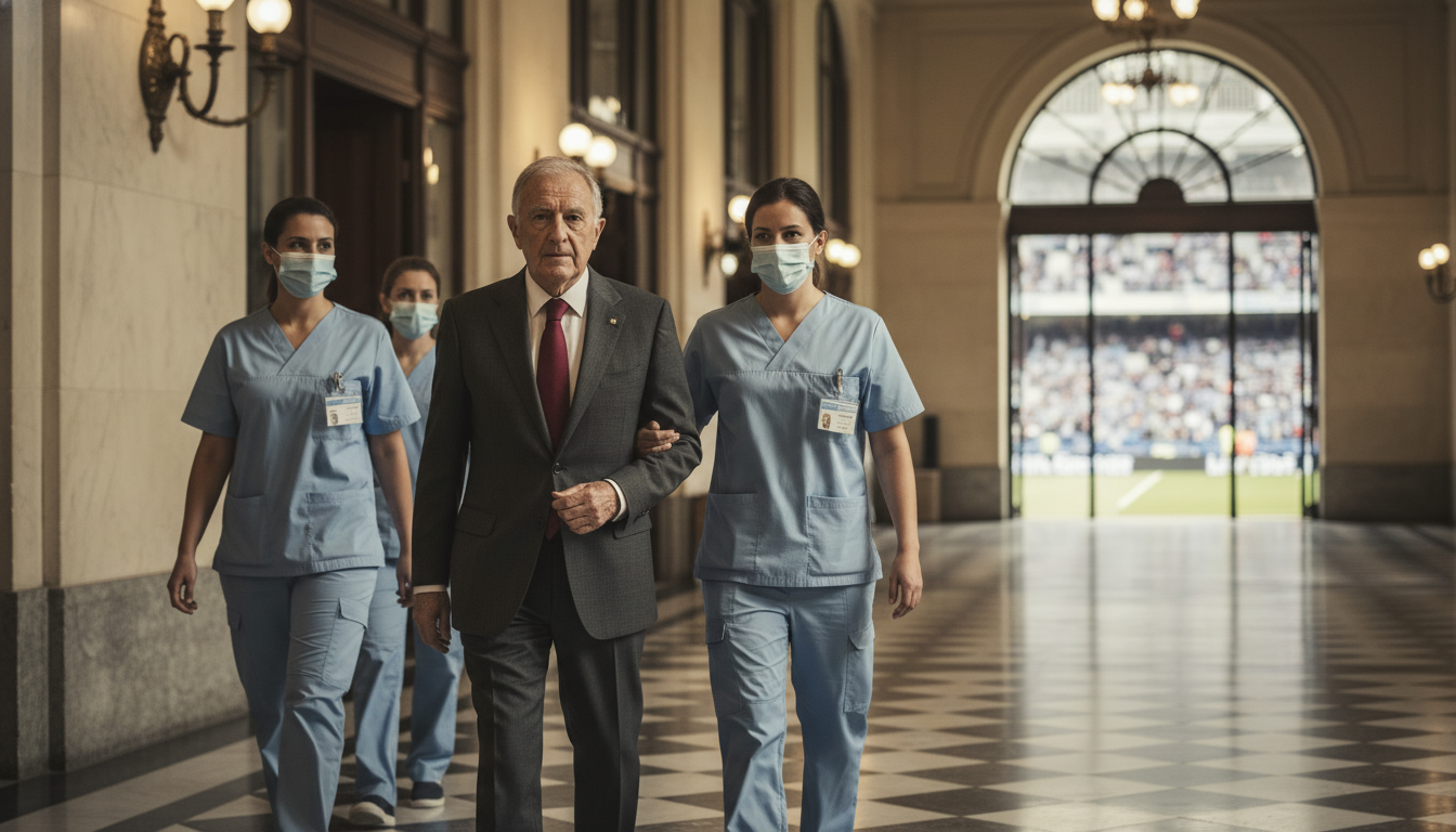 Ferguson taken to hospital as precaution before Man Utd v Liverpool